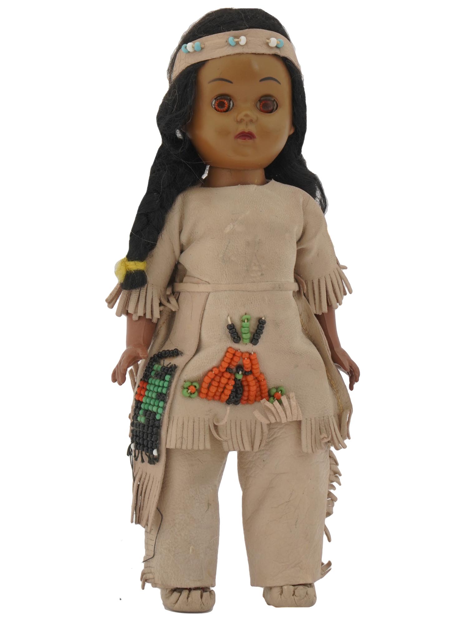 VINTAGE NATIVE AMERICAN AND EUROPEAN DOLLS PIC-5